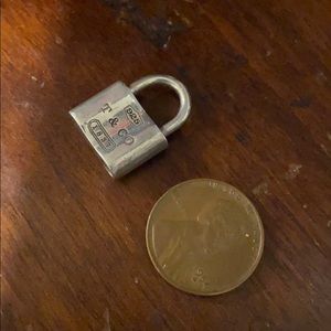 Tiffany Lock Charm